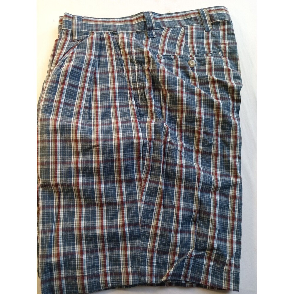 Dockers Men's Shorts Blue Stripe W32